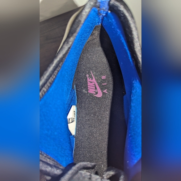 Nike Air Force 270White Black Lyon Blue (GS) - Picture 7 of 9